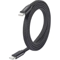 Renkforce USB-kabel USB 2.0 USB-C-kontakt, USB-C-kontakt 1.50 m Svart Med magnetisk upprullning RF-6871990