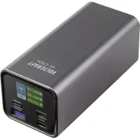 Voltcraft VC-C904 Powerbank 20000 mAh Power Delivery 3.0 Li-Ion Grå (matt) Statusindikering