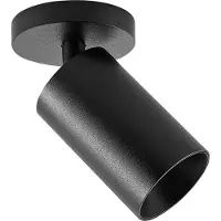 Deko-light 348252 Can Tilt rund, 1x 7,5 W GU10, Schwarz Utanpåliggande belysning GU10 7.5 W Svart
