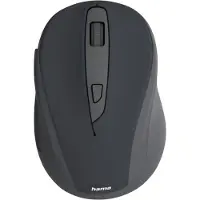 Hama WM-400 WiFi mus Sladdlös Optisk Svart 6 Knappar 1600 dpi