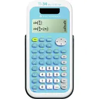Texas Instruments TI-34 Miniräknare Display (ställen): 16 solcell, batteri (B x H x D) 80 x 19 x 158 mm