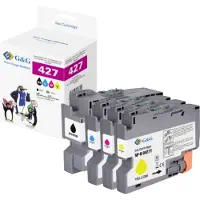 G&G Bläck kombipack Kompatibel Svart, Cyan, Magenta, Gul GP-B427BKCMY-4P