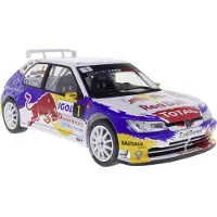 Solido Byggmodell Bil Peugeot 306 Maxi #1 vit Färdig modell Bilmodell