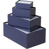 TEKO P/4.10 Universalhölje 215 x 132 x 78 Plast Grå, Blå 1 st