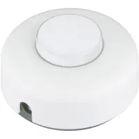 InterBaer Fotströmbrytare 250 V/AC 2 A 5062-508.01 Vit