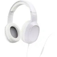 Hama Fun C On Ear hörlurar Sladd Stereo Vit Headset Telefon
