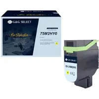 G&G Toner Ersätter Lexmark 75M2HY0 Kompatibel Gul 8800 sidor GS-L75M2HY0