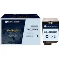 G&G Toner Ersätter Lexmark 74C2HKE Kompatibel Svart 20000 sidor GS-L74C2HK0