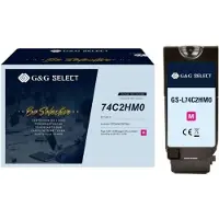 G&G Toner Ersätter Lexmark 74C2HME Kompatibel Magenta 12000 sidor GS-L74C2HM0