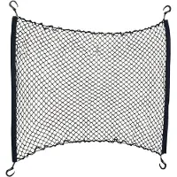 HP Autozubehör 19.298 last- och bagagenät passar till (bilmodell) Universal (L x B) 90 x 50 cm svart