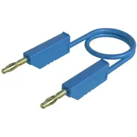 Hirschmann Test & Measurement MLN 25/2,5 BL Mätledning Laminerade stickdon 4 mm Laminerade stickdon 4 mm 25.00 cm Blå 1 st