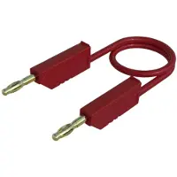 Hirschmann Test & Measurement MLN 25/2,5 RT Mätledning Laminerade stickdon 4 mm Laminerade stickdon 4 mm 25.00 cm Röd 1 st