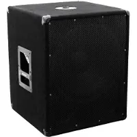 Omnitronic BX-1550, 400 W, Passiv subwoofer, 20 - 300 hz, 97 dB, 8 O, 38 cm
