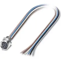 Phoenix Contact 1542677 Sensor/ställdon-kontaktdon M8 Hona inbyggd 0.50 m Antal poler (RJ): 6 1 st