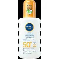 Nivea Sun Sensitive Immediate Protect Soothing Sun Spray SPF 50+, 200 ml