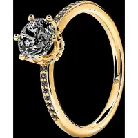 Pandora Sparkling Crown Solitaire ring 168289C01-50