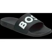 BOSS för män. 50536835 Flip-flops Aryeh svart (43), Karta, Ingen, Strandkläder