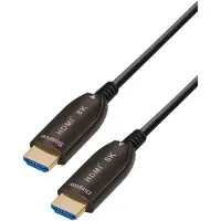 MaxTrack HDMI Anslutningskabel HDMI-A-kontakt, HDMI-A-kontakt 20.00 m Svart C 507-20 ML 8K UHD HDMI-kabel