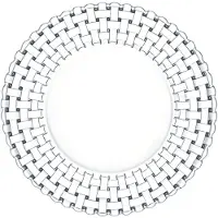 Nachtmann Bossa Nova Mattallrik 27 Cm 2-pack - Mattallrikar Glas Klar