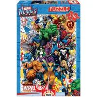 Ginza.se Educa - 500 Marvel Heroes Puzzles