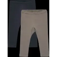 Pippi Baby Leggings - Deep Lichen Green - - 4 år (104) - Leggings