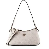 GUESS Axelremsväska 'Noelle II' sand / greige