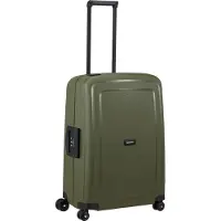 Samsonite S'Cure - Resväska med 4 hjul | oliv | 47x69x25 cm