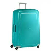 Samsonite S'Cure - Resväska med 4 hjul | blå | 55x81x35 cm