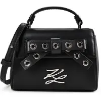 Karl Lagerfeld Handväska 'K/Autograph' svart
