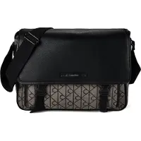 Calvin Klein Emblem Logo Jacquard Messenger Bag