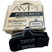 Leonardi Racing Shimano 4 Pistons/xtr/xt/slx/deore Organiska Skivbromsbelägg