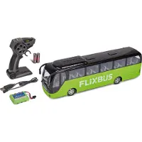 Carson RC modellbil Elektrisk Buss FlixBus inkl. batteri, laddare och sändarbatterier