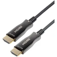 MaxTrack HDMI Anslutningskabel HDMI-A-kontakt, HDMI-A-kontakt 30.00 m Svart C 508-30 ML 4K UHD HDMI-kabel