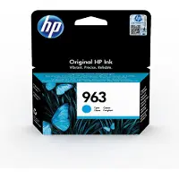 HP bläckpatron 963/3JA23AE original cyan 700 sidor