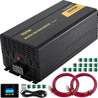 Vevor Power Inverter Modifierad Sinusvågsinverter 5000W DC12V till AC120V-omvandlare