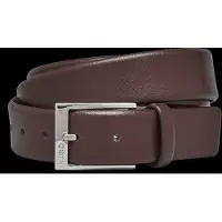 HUGO för män. 50541175 Brunt Volpiana-bälte (80 cm), Casual, Hud