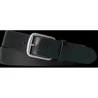 Ralph Lauren för män. 405913732001 Läderbälte med svart häst (38), Casual, Klassisk, Hud