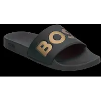 BOSS för män. 50536835 Flip-flops Aryeh svart (45), Karta, Ingen, Strandkläder, PVC