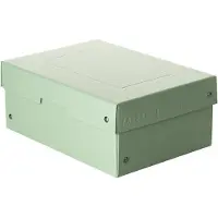 Falken PURE förvaringslåda 1250 ark pastellgrön 18,0 x 25,0 x 10,0 cm, 1 st.