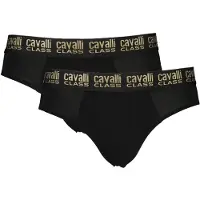 Cavalli Class Svarta Bomullsunderkläder för Män
