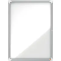 Nobo Premium Plus 9xa4 Ark Utomhusdisplay Med Magnetisk Bakgrund I Vitt