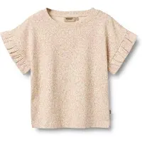 Wheat T-shirt - Ally - Coral Blommor - - 4 år (104) - T-shirt