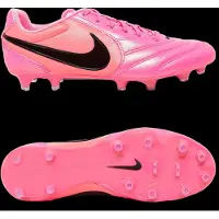 Nike Tiempo Ligera Pro Fg Breakout - Rosa/svart - Gräs (Fg), storlek 44