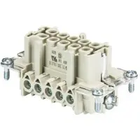 Wieland Electric 70.300.1040.0 Insats för hylsdon BAS Totalt antal poler 10 + PE 1 st