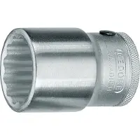 Gedore D 32 22 6272240 Fyrkant massiv 20 mm (3/4 tum). Hylsnyckelinsats 22 mm 3/4 3/4