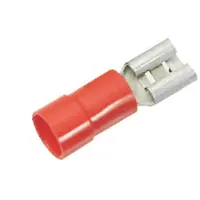 Lapp 63101050 Flatstifthylsa Anslutningsbredd: 6.3 mm Anslutningstjocklek: 0.8 mm 180 ° Delisolerad Röd 100 st