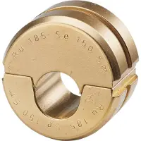 Cimco 105900, Rund form, 50 mm ², Gjuten aluminium, Koppar