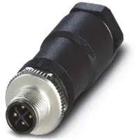 Phoenix Contact 1404641 Sensor/ställdon-kontakt, okonfektionerad M12 Kontakt hane rak Antal poler (RJ): 4 1 st