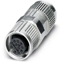 Phoenix Contact 1559631 Sensor/ställdon-kontakt, okonfektionerad M12 Hona rak Antal poler (RJ): 12 1 st