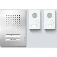 Siedle SET CLAB 850-2 E/W Porttelefon Sladd Komplett-set 2 Familjshus